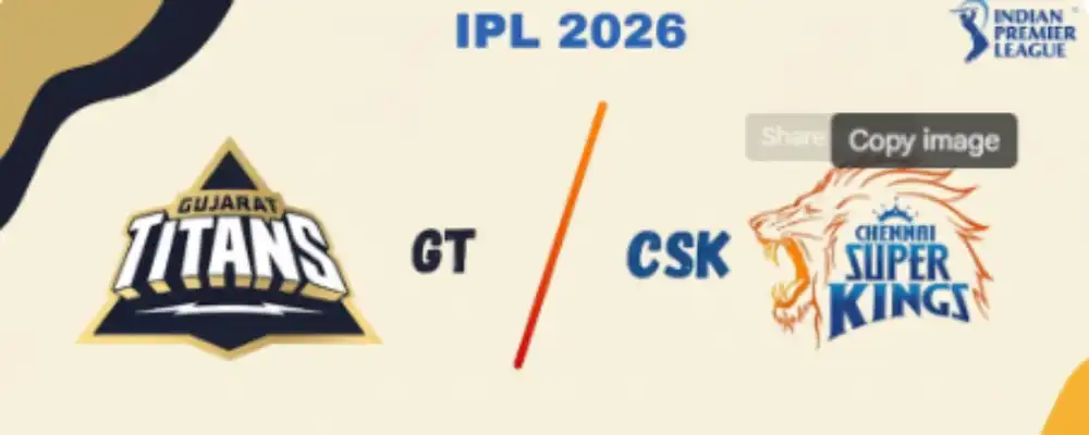 CSK vs GT Match Prediction IPL 2026 -Pitch Report-SkyExch333