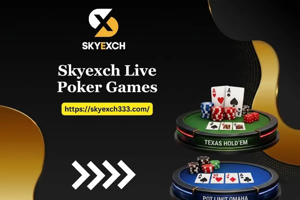 Skyexch Live Poker Games