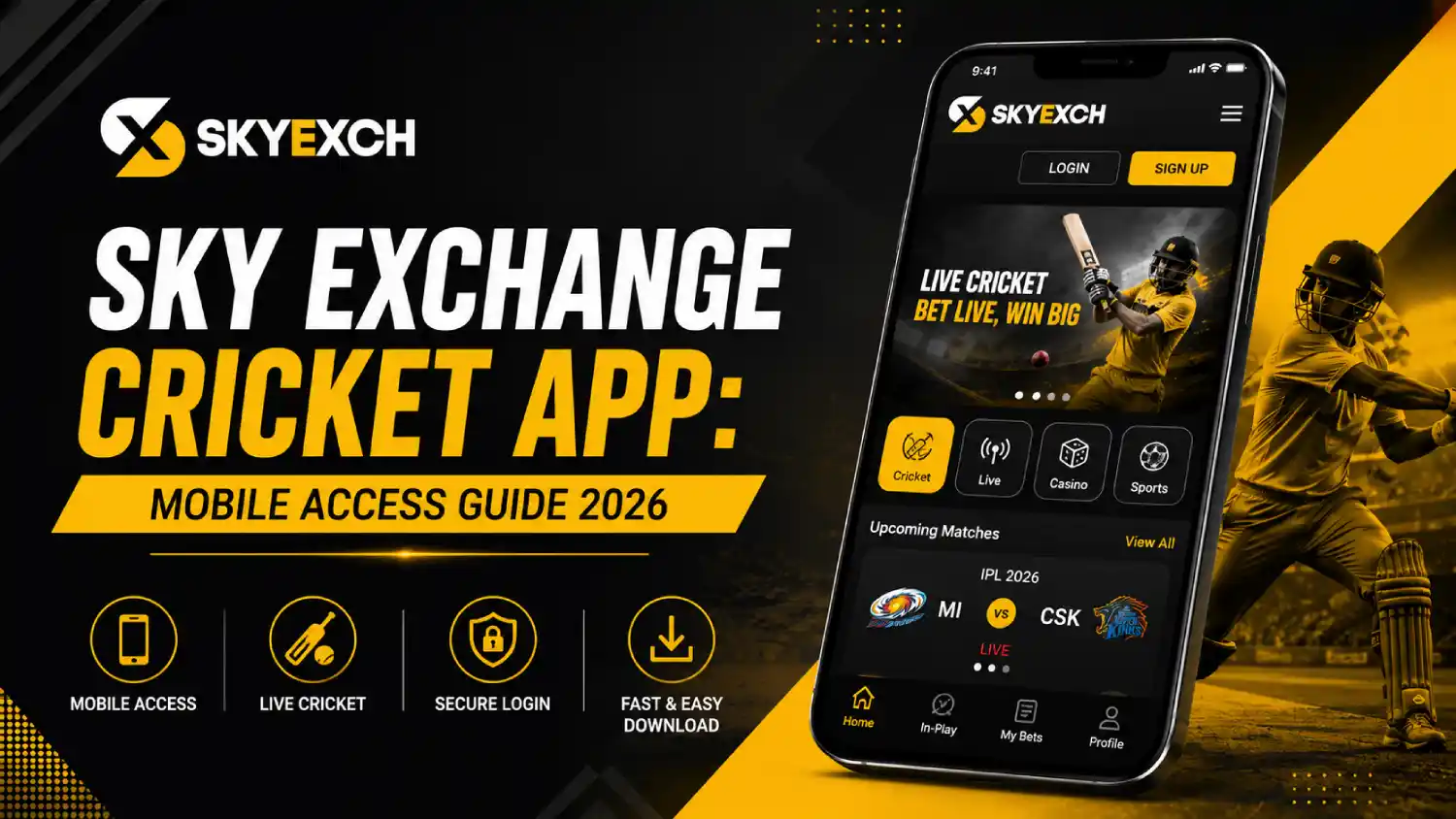 Sky Exchange Cricket App