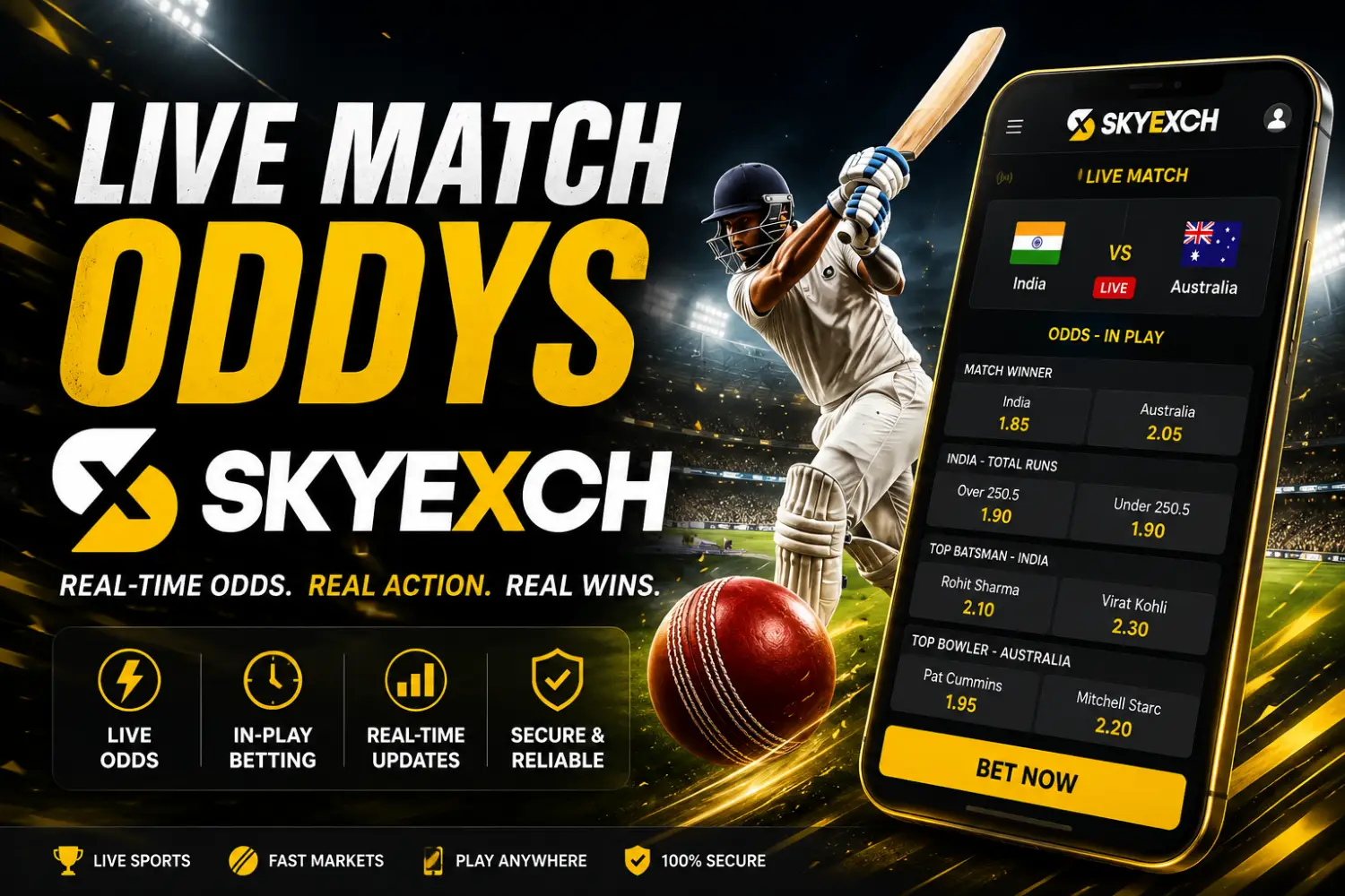 Live Match Oddys Skyexch