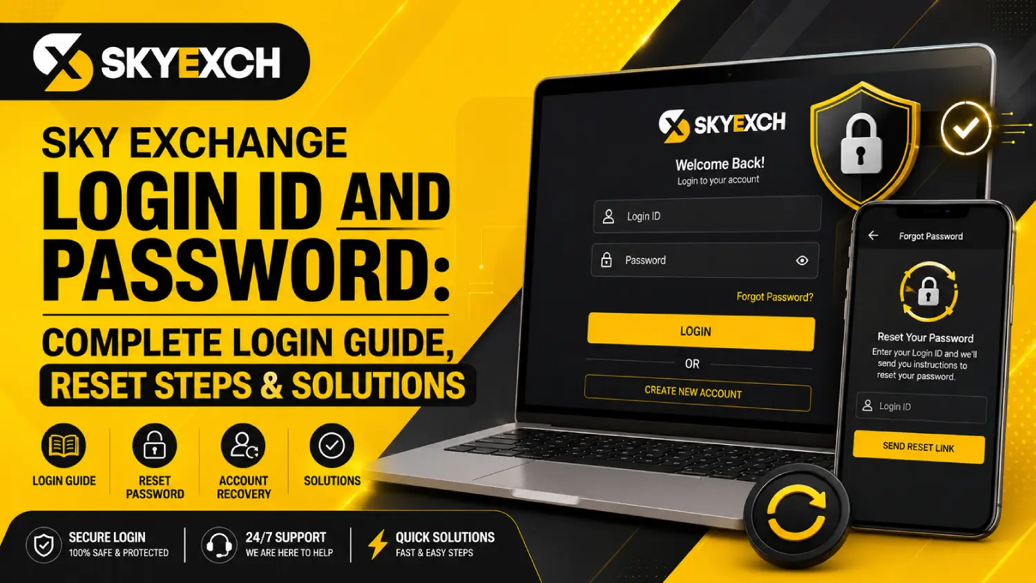 Sky Exchange Login ID and Password