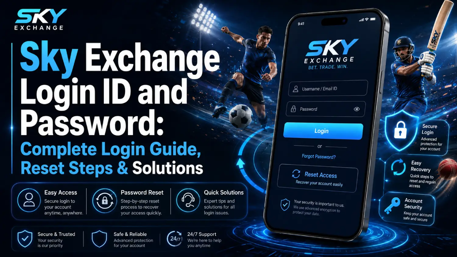 sky exchange login id and password