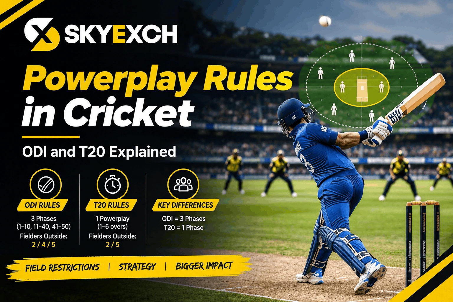 Powerplay rules in cricket